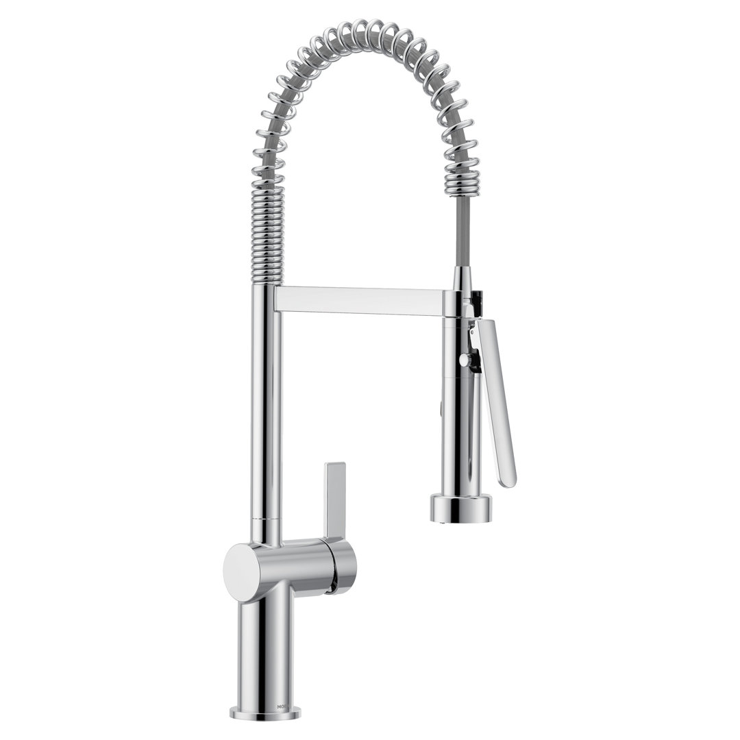 MOEN CIA SPRING KITCHEN FAUCET WITH POWER BOOST PRO